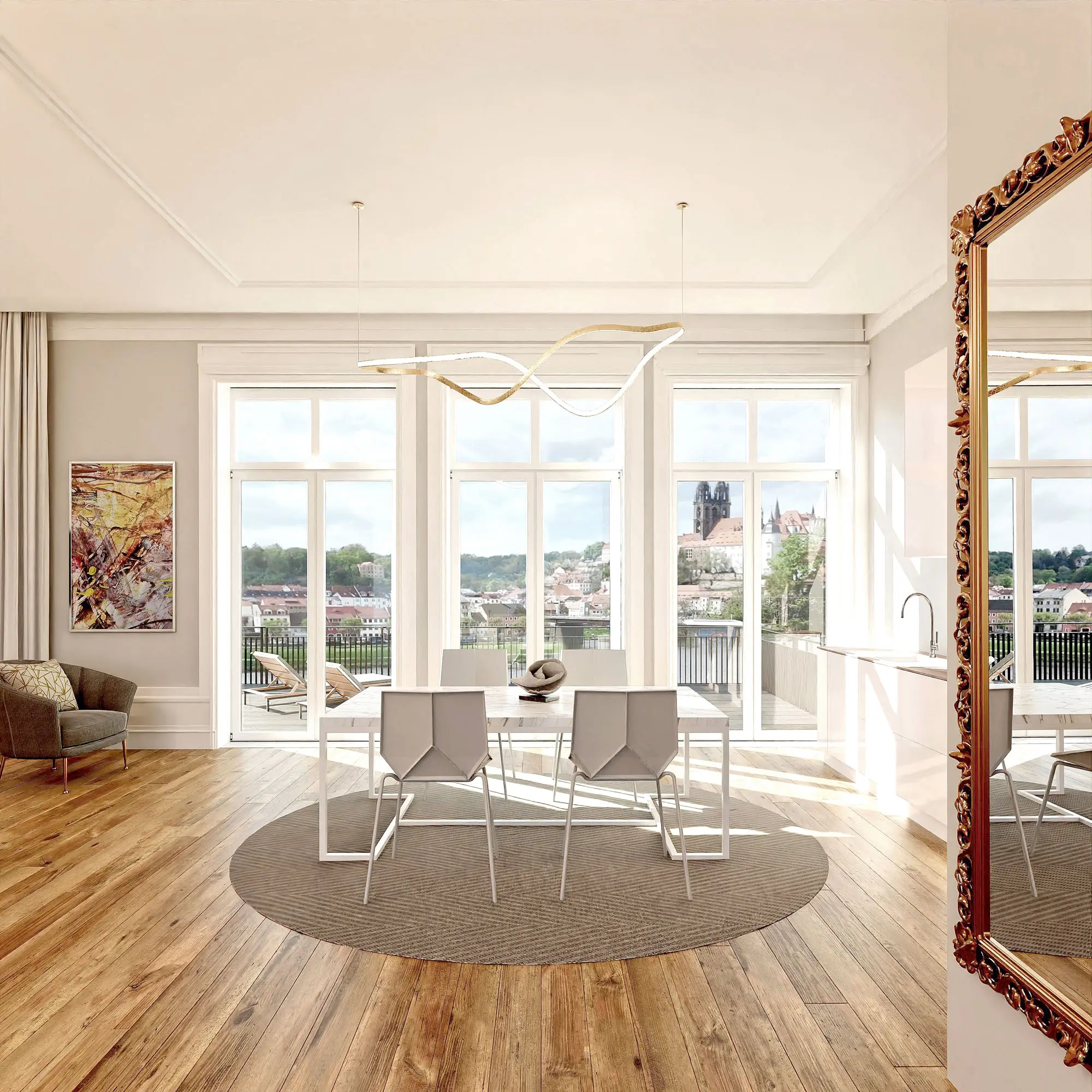 ELBSCHLÖSSCHEN ENSEMBLE Neubau Meißen - Luxuriöse Neubauwohnungen